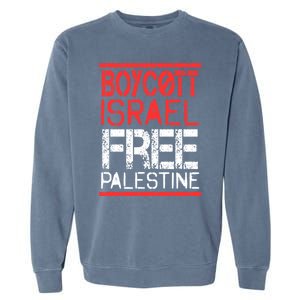 Cott Israel Free Palestine Gaza War Awareness Quote Cute Gift Garment-Dyed Sweatshirt