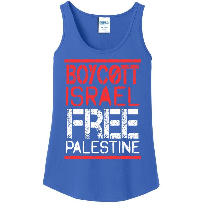 Cott Israel Free Palestine Gaza War Awareness Quote Cute Gift Ladies Essential Tank