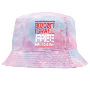 Cott Israel Free Palestine Gaza War Awareness Quote Cute Gift Tie-Dyed Bucket Hat