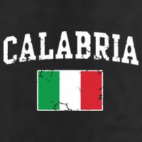 Calabria Italy Flag Italia Italian Vintage Distressed Hat