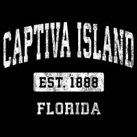Captiva Island Florida Fl Vintage Sports Established Sweatshirt