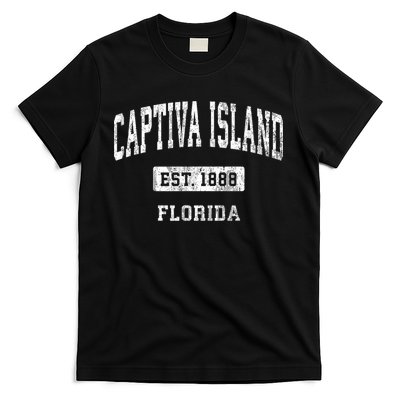 Captiva Island Florida Fl Vintage Sports Established T-Shirt