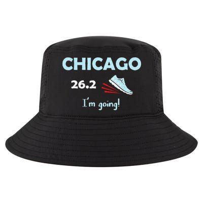 Chicago Im Going Marathon Runner Running 26.2 Cool Comfort Performance Bucket Hat