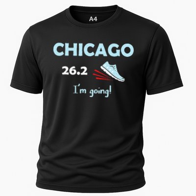Chicago Im Going Marathon Runner Running 26.2 Performance Shirt