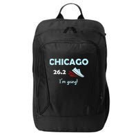 Chicago Im Going Marathon Runner Running 26.2 City Backpack