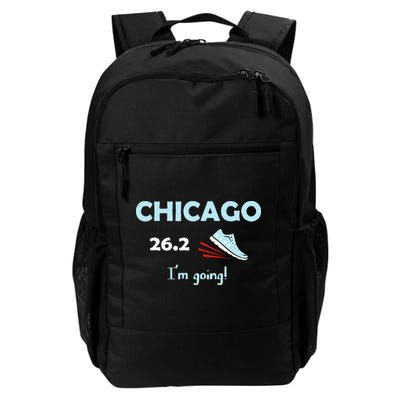 Chicago Im Going Marathon Runner Running 26.2 Backpack