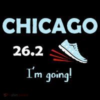 Chicago Im Going Marathon Runner Running 26.2 Tank Top