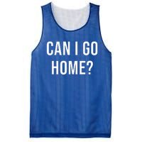 Can I Go Home Mesh Reversible Basketball Jersey Tank