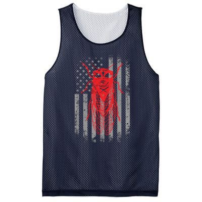 Cicada Insect Great Eastern Brood X Usa 2024 Magicicada Mesh Reversible Basketball Jersey Tank