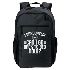 CAN I GO BACK TO BED Graduation Gift For Him Her Funny Daily Commute Backpack