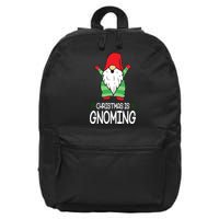 Christmas Is Gnoming 16 in Basic Backpack