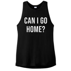 Can I Go Home Ladies PosiCharge Tri-Blend Wicking Tank