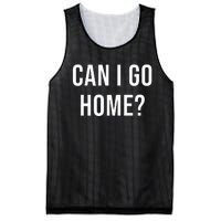 Can I Go Home Mesh Reversible Basketball Jersey Tank