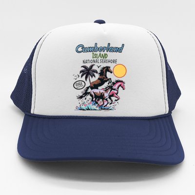 Cumberland Island Georgia Trucker Hat