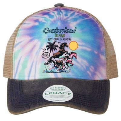 Cumberland Island Georgia Legacy Tie Dye Trucker Hat