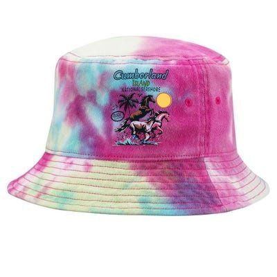 Cumberland Island Georgia Tie-Dyed Bucket Hat