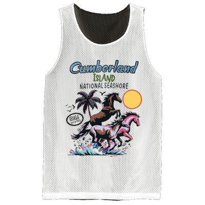 Cumberland Island Georgia Mesh Reversible Basketball Jersey Tank