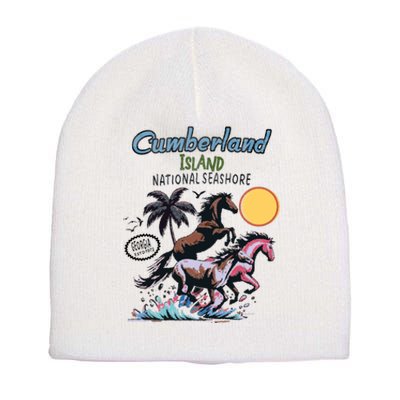 Cumberland Island Georgia Short Acrylic Beanie