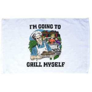 Chef I’M Going To Grill Myself Microfiber Hand Towel