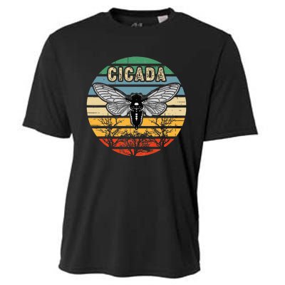 Cicada Insect Great Eastern Brood X 2021 Magicicada Cooling Performance Crew T-Shirt