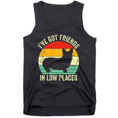 Corgi IVe Got Friends In Low Places Pembroke Welsh Lover Te Tank Top