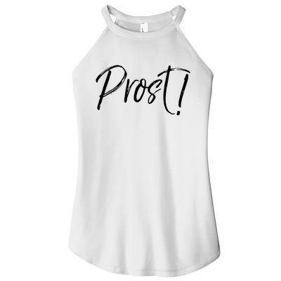 Cheers In German Oktoberfest Quote Women’s Perfect Tri Rocker Tank