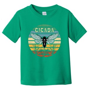 Cicada Insect Great Eastern Brood X 2021 Magicicada Toddler T-Shirt