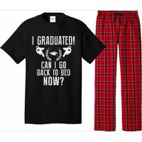 Can I Go Back To Bed Graduation Pajama Set