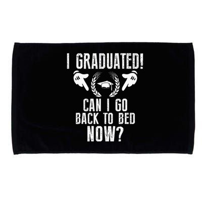 Can I Go Back To Bed Graduation Microfiber Hand Towel