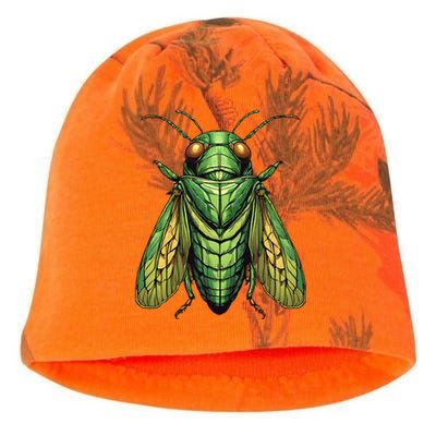 Cicada Insect Great Eastern Broods Xix Xiii 2024 Emergence Kati - Camo Knit Beanie