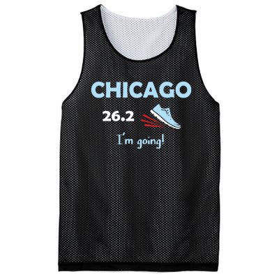 Chicago Im Going Marathon Runner Running 262 Mesh Reversible Basketball Jersey Tank