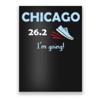 Chicago Im Going Marathon Runner Running 262 Poster