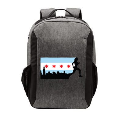 Chicago Im Going Marathon Runner Running 262 Vector Backpack