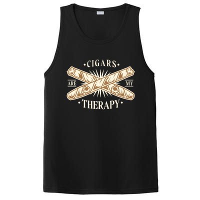 Cigars Are My Therapy PosiCharge Competitor Tank