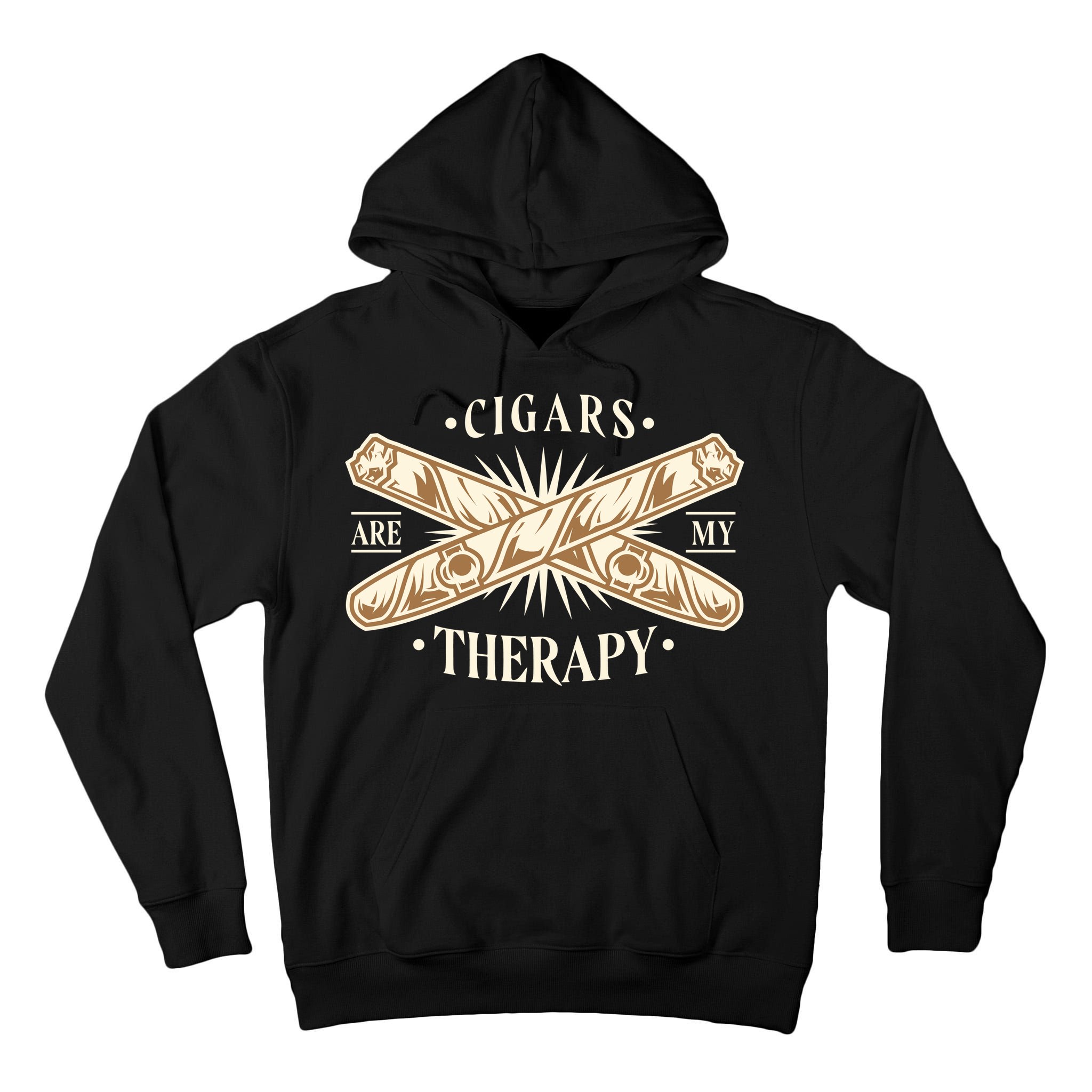 Cigars Are My Therapy Tall Hoodie