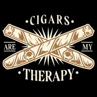 Cigars Are My Therapy Zip Tote Bag