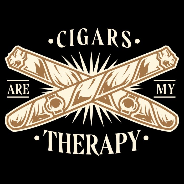 Cigars Are My Therapy Zip Tote Bag
