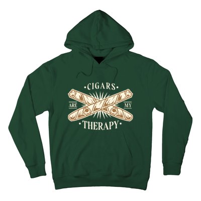 Cigars Are My Therapy Hoodie