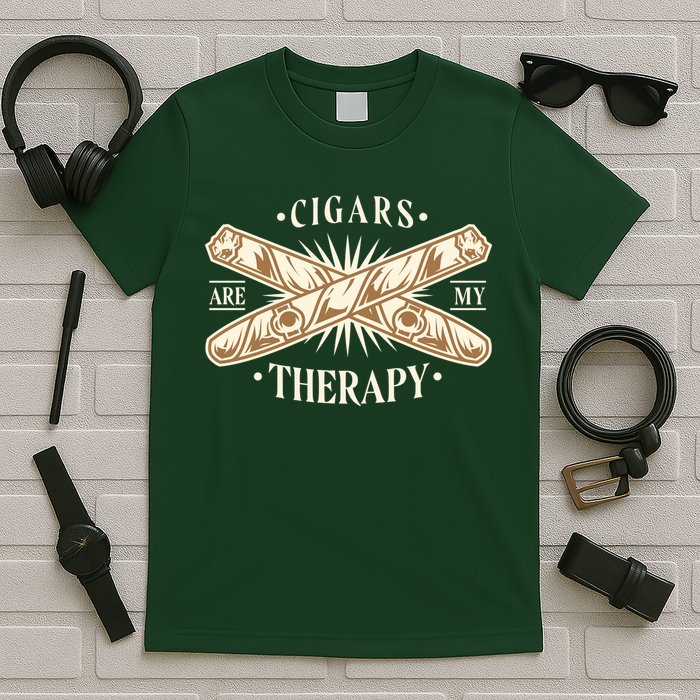 Cigars Are My Therapy T-Shirt