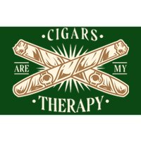 Cigars Are My Therapy Bumper Sticker