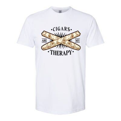 Cigars Are My Therapy Softstyle® CVC T-Shirt