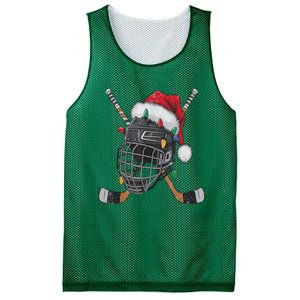 Christmas Ice Hockey Helmet Santa Xmas Mesh Reversible Basketball Jersey Tank