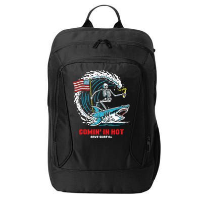 Comin In Hot Cove Surf Co City Backpack