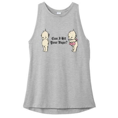 Can I Hit Your Vape Ladies PosiCharge Tri-Blend Wicking Tank