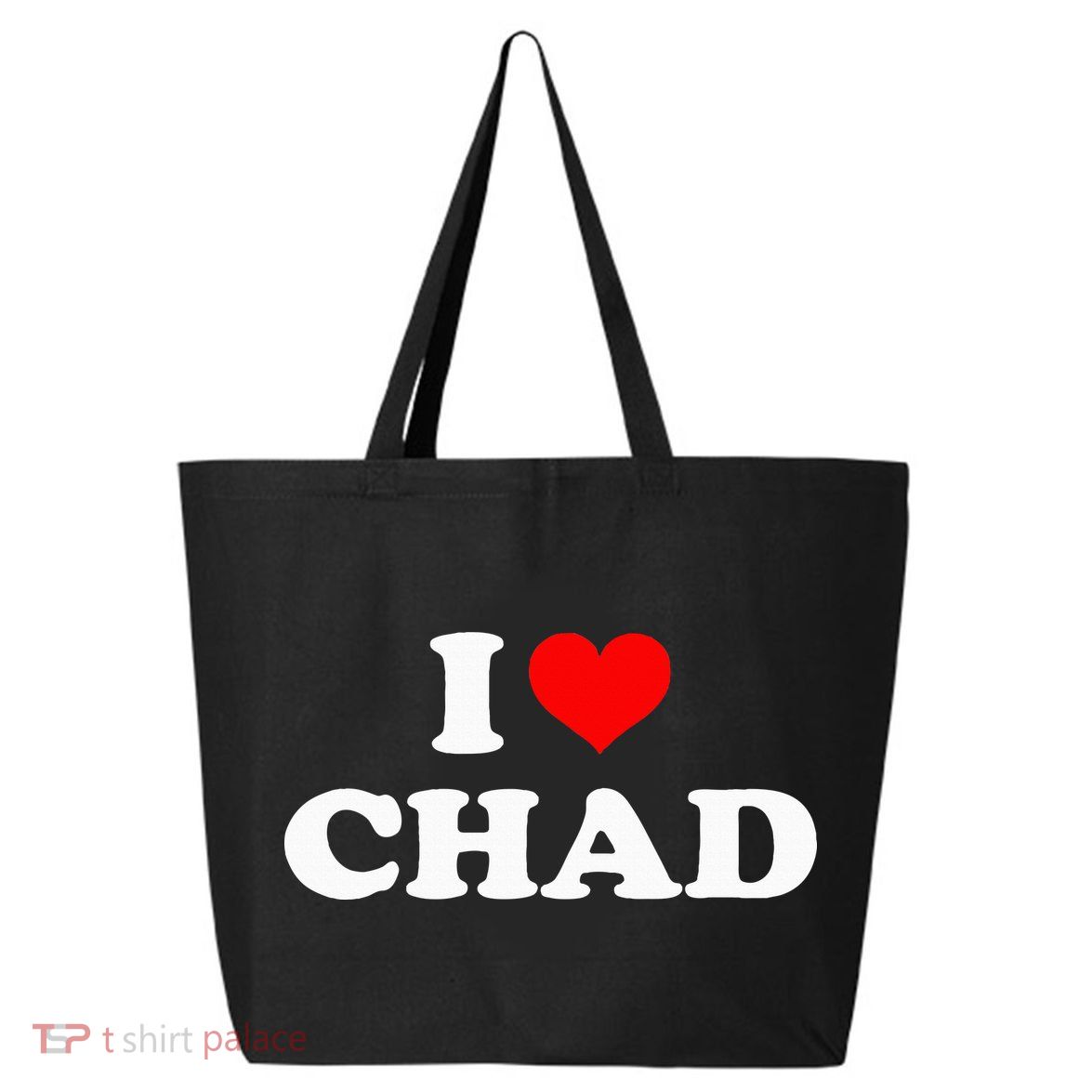 Chad I Heart Chad I Love Chad 25L Jumbo Tote