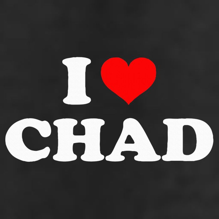 Chad I Heart Chad I Love Chad Hat