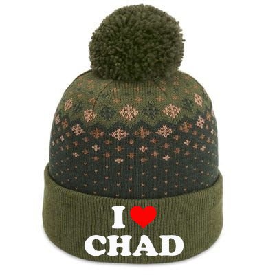 Chad I Heart Chad I Love Chad The Baniff Cuffed Pom Beanie