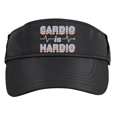 Cardio Is Hardio Adult Drive Performance Visor