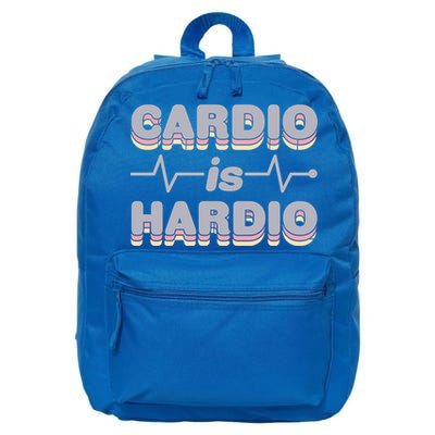 Cardio Is Hardio 16 in Basic Backpack
