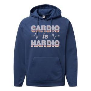 Cardio Is Hardio Performance Fleece Hoodie